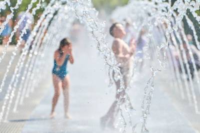 «Водоканал» поставил точку в споре петербуржцев об уместности купания детей в фонтанах