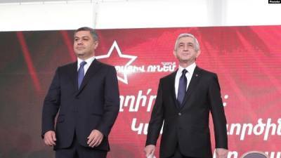 Блок Сержа Саргсяна счëл «позорными» прошедшие в Армении парламентские выборы