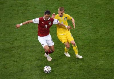 Украина минимально проиграла сборной Австрии и заняла третье место в группе