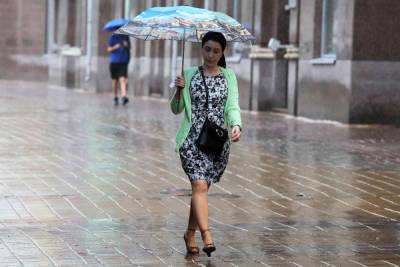 Во вторник в Петербурге ожидаются кратковременные дожди и грозы