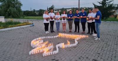 Единороссы посвятили Дню памяти и скорби акцию "Огненные картины войны"