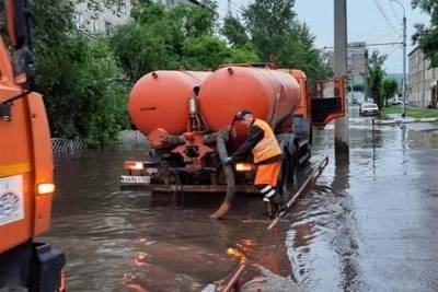 Водоотводы построят на 9 участках улиц в Красноярске
