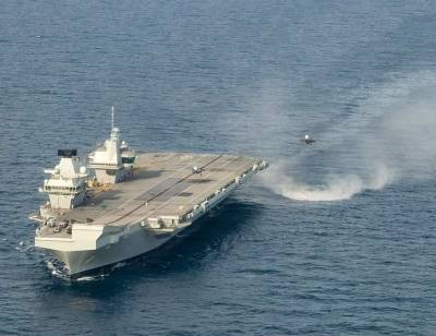 Британский авианосец «Queen Elizabeth» выдвинулся в сторону российских военных баз в Сирии