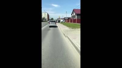 В Южно-Сахалинске на перекрестке сбили женщину