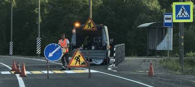 Водителей предупреждают о ремонте федеральной трассы в Карелии