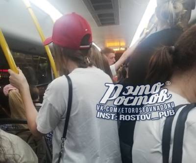 Заварушка с девочками произошла в ростовском автобусе №65