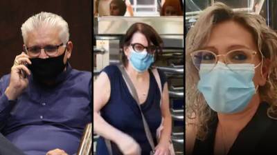 "Эпидемия не закончилась": все больше израильтян вновь носят маски