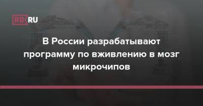 В России разрабатывают программу по вживлению в мозг микрочипов