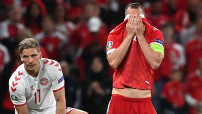 Дзюба объяснил поражение сборной России от Дании слабой психологией