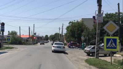 Подросток за рулем мотоцикла пострадал в ДТП в Азовском районе