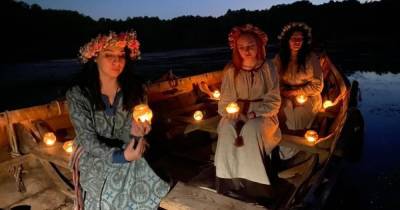 Танцы у костра, плетение венков и встреча солнца: в деревне викингов «Кауп» отпразднуют День Ивана Купалы