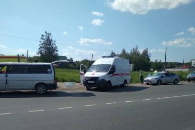 Молодой водитель на Volkswagen Caravelle в Петрозаводске насмерть сбил пешехода