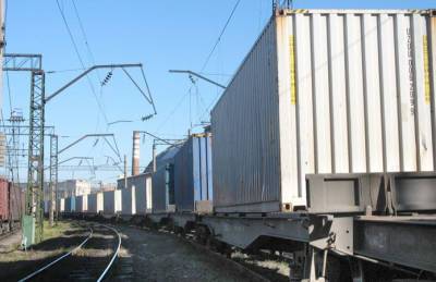 Украина с начала года приняла 13 контейнерных поездов из Китая