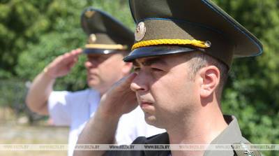 В Витебске перезахоронили останки красноармейца, погибшего в 1941 году под Киевом