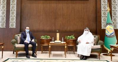 Акрам Карими встретился с Генсеком Совета сотрудничества арабских государств Персидского залива