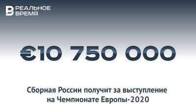 Сборная России получит €10,75 млн за выступление на Евро-2020 — это много или мало?