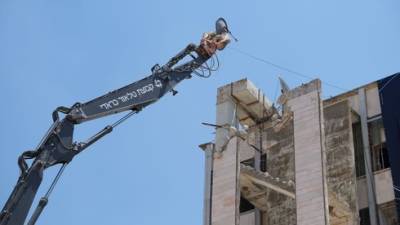Видео: в Иерусалиме сносят историческое здание государственного телевидения Израиля