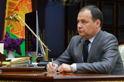 Премьер Белоруссии пообещал ответные санкции против Запада