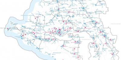 «Газпром» опубликовал карту газификации России до 2026 года