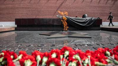 Посол ФРГ в России возложил цветы к Могиле Неизвестного Солдата
