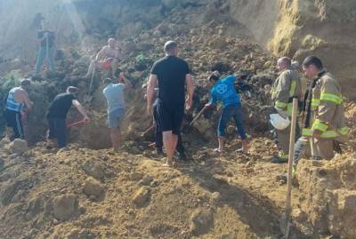 На пляж в Одесской области сошел оползень, спасатели ищут возможных пострадавших