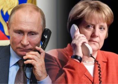 Меркель — Путину: Мы благодарны за руку примирения жителей бывшего СССР