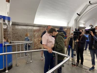 В Петербурге усилили движение наземного транспорта из-за происшествия в метро