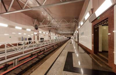 Все станции синей ветки метро в Петербурге работают в штатном режиме