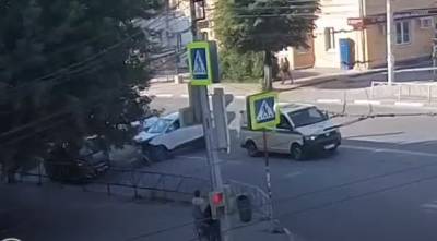 Массовое ДТП в Горроще попало на видео