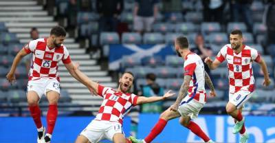 Вице-чемпионы мира пока в деле: Сборная Хорватии победила Шотландию и вышла в плей-офф Евро-2020