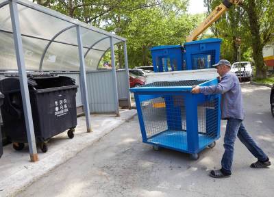 В Южно-Сахалинске установили уже 180 контейнеров для раздельного сбора мусора