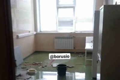 Комиссия направится в больницу в Сосновоборске, где случился потоп