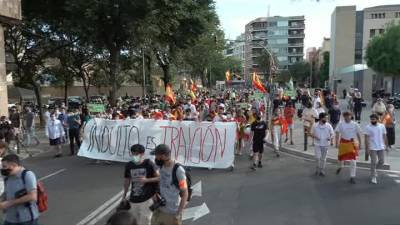 Новости на "России 24". В Барселоне прошла акция против помилования политиков из Каталонии