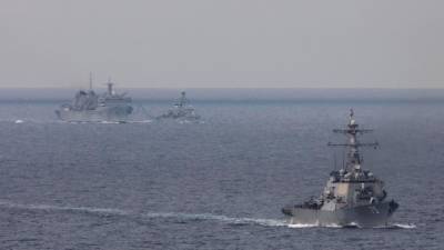 Россия отметила агрессивных характер учений с участием США в Черном море