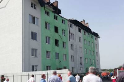 В результате взрыва дома под Киевом пострадали около 100 человек