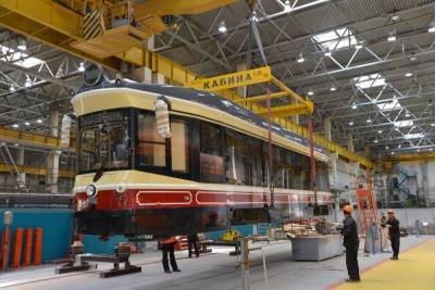 Ретро-трамвай вышел в тестовый рейс в Нижнем Новгороде