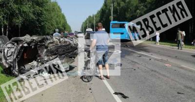 Один человек погиб в ДТП с автобусом в Новой Москве