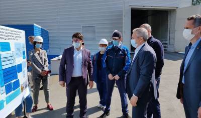 Губернатору Тюменской области показали реконструкцию Метелевского водозабора