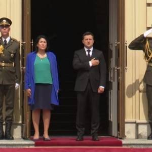 В Киеве стартовала встреча Зеленского и Зурабишвили