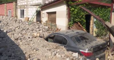 В Крыму после потопа целый поселок завалило грудой камней (ФОТО, ВИДЕО)
