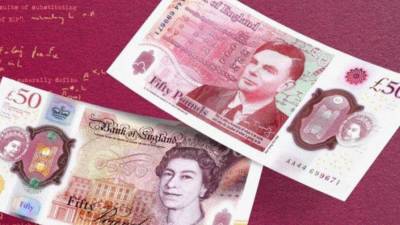 В Британии ввели в оборот банкноту с портретом Тьюринга