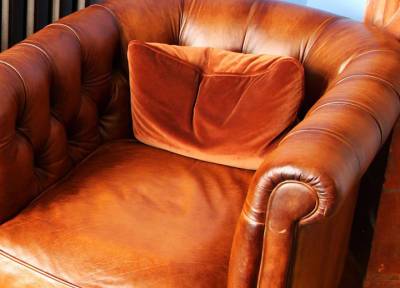 Натуральная кожа для мебели: особенности использования