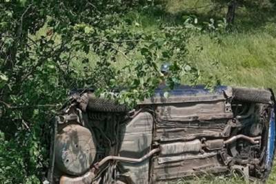 В Белгородской области водитель погиб при опрокидывании машины