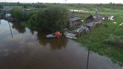 В МЧС рассказали о паводковой ситуации в Забайкалье и Амурской области