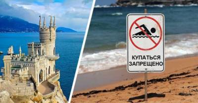 Власти начинают бороться с купающимися у берегов Ялты туристами
