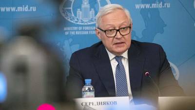 Рябков сообщил о выходе переговоров по СВПД на финишную прямую