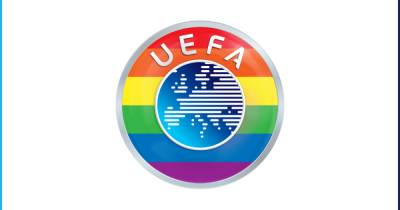 УЕФА опубликовал свой логотип с радугой в поддержку ЛГБТ (фото)