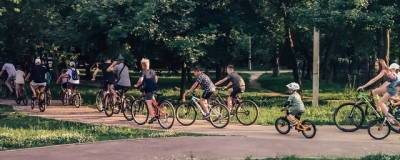 Пушкинские школьники в годовщину начала ВОВ устроили традиционный велопробег
