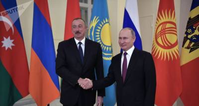 Путин обсудил с Алиевым Карабах и разблокирование коммуникаций на Южном Кавказе
