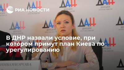 ДНР примет план Киева по урегулированию в Донбассе при его соответствии Минским соглашениям